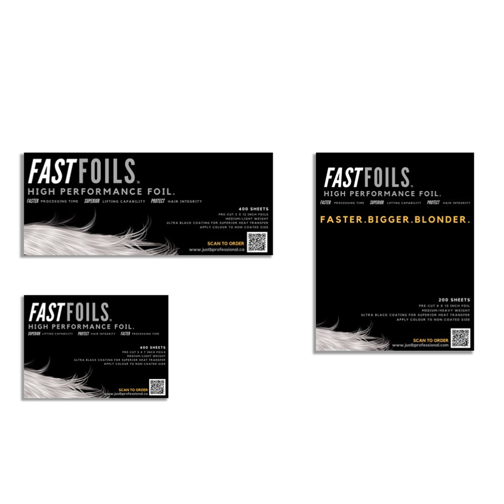  FASTFOILS 5 x 12 Inches Pre Cut Foils - Lightweight